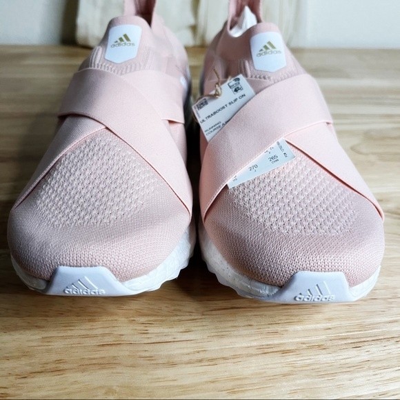 NWOB Adidas Ultraboost 5.0 DNA Slip-Ons Vapour Pink Size 10 - Picture 6 of 14